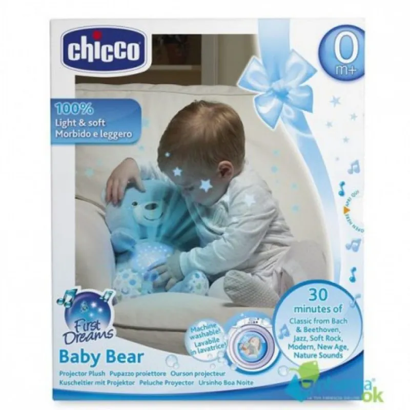 hicco gioco baby orsetto azzurro per neonati da 0 mesi in poi -  Para-Farmacia Bosciaclub