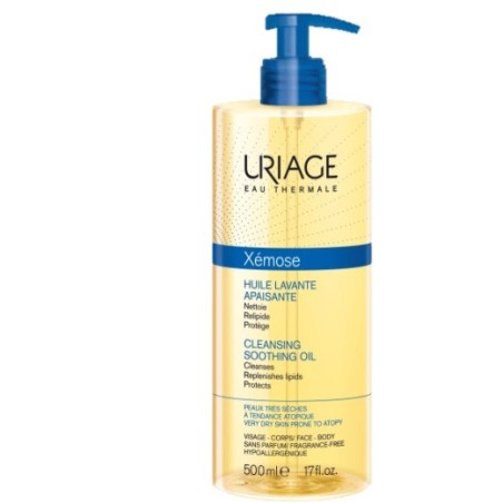 Uriage Xemose olio detergente per pelle secca con prurito 500 ml Uriage Xemose olio detergente per pelle secca con prurito 500 ml