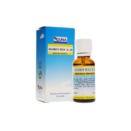 Guna Allergyplex 29 polline gocce rimedio omeopatico per le allergie