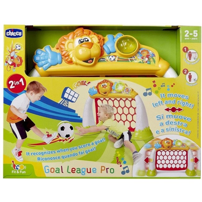 Chicco gioco goal league pro per bambin dai 2 ai 5 anni Chicco gioco goal league pro per bambin dai 2 ai 5 anni