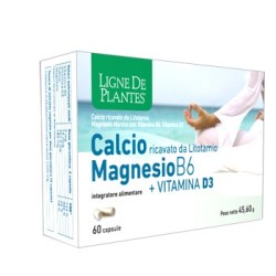 Natura Service Calcio + Magnesio B6 + Vitamina D3 60 Capsule