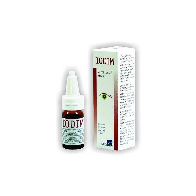 Medivis Iodim gocce oculari sterili dispositivo medico 10 ml Medivis Iodim gocce oculari sterili dispositivo medico 10 ml