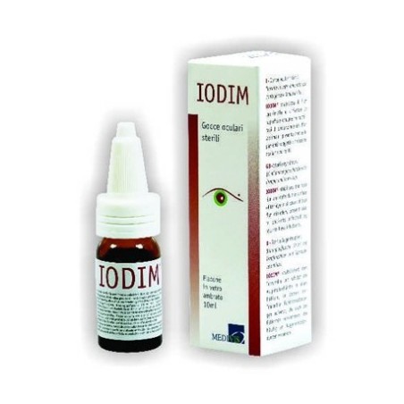 Medivis Iodim gocce oculari sterili dispositivo medico 10 ml Medivis Iodim gocce oculari sterili dispositivo medico 10 ml