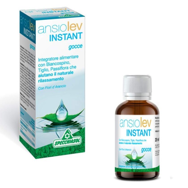 Specchiasol Ansiolev instant gocce integratore alimentare 20 ml Specchiasol Ansiolev instant gocce integratore alimentare 20 ml