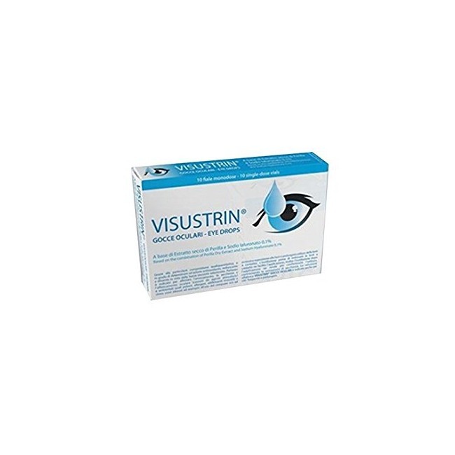 Visustrin gocce oculari 10 monodose per secchezza oculare Visustrin gocce oculari 10 monodose per secchezza oculare