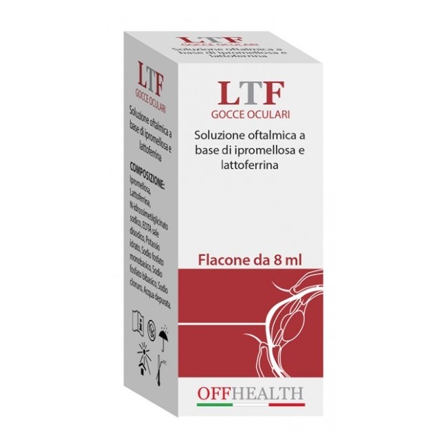 Offhealth Ltf gocce oculari idratanti e lubrificanti 8 ml