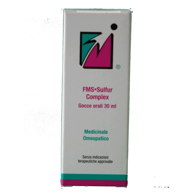 Omeopiacenza Fm sulfur complex gocce medicinale omeopatico 30 ml