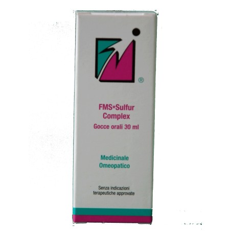 Omeopiacenza Fm sulfur complex gocce medicinale omeopatico 30 ml