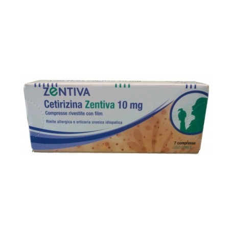 Zentiva Italia Cetirizina 7 Compresse Rivestite 10 Mg Zentiva Italia Cetirizina 7 Compresse Rivestite 10 Mg