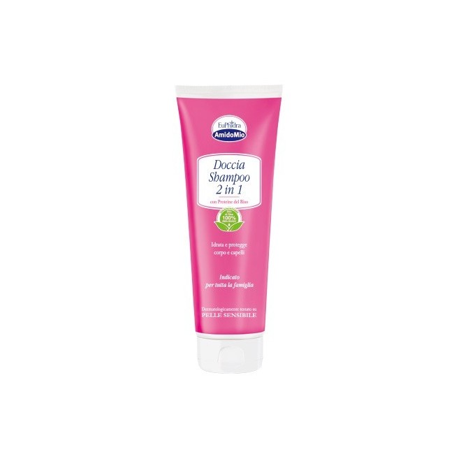 Euphidra amido doccia shampoo 2 in 1 per pelli sensibili 250 ml Euphidra amido doccia shampoo 2 in 1 per pelli sensibili 250 ml