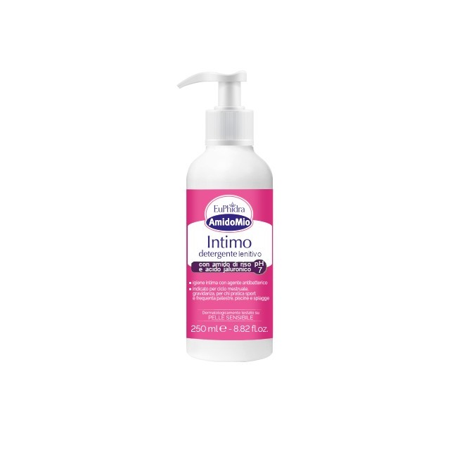 Euphidra amido intimo detergente lenitivo per la menopausa ph 7 250 ml Euphidra amido intimo detergente lenitivo per la menopausa ph 7 250 ml