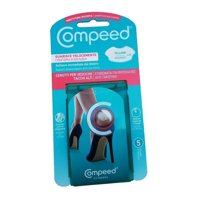 Compeed Vesciche Talloni 5 Cerotti Compeed Vesciche Talloni 5 Cerotti
