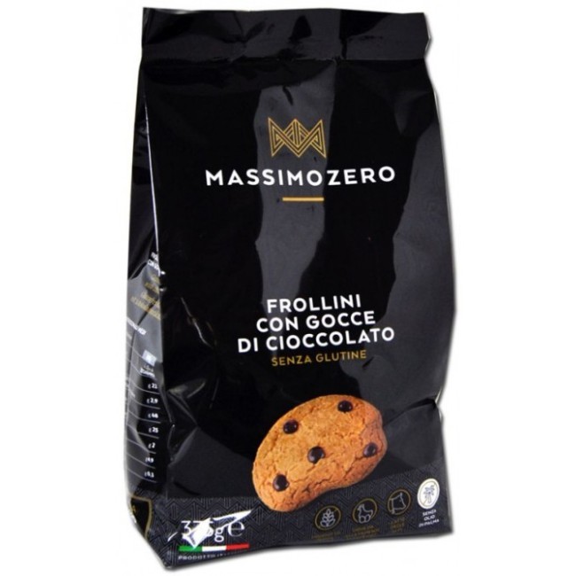 MASSIMO ZERO FROLLINI GOCCE CIOCCOLATO 220 G MASSIMO ZERO FROLLINI GOCCE CIOCCOLATO 220 G