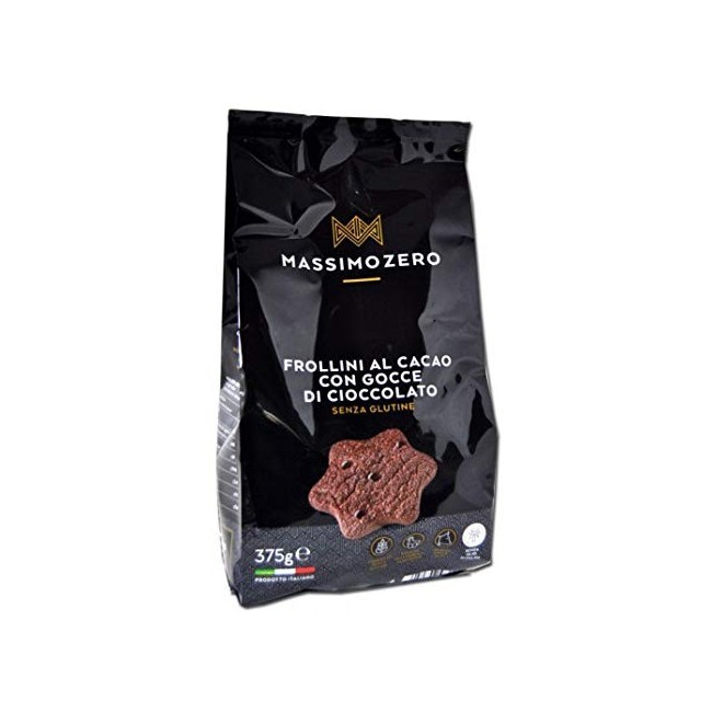 Massimo Zero Frollini al cacao senza glutine 200 grammi Massimo Zero Frollini al cacao senza glutine 200 grammi
