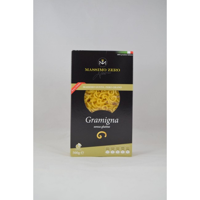 Massimo Zero gramigna pasta senza glutine 400 grammi Massimo Zero gramigna pasta senza glutine 400 grammi