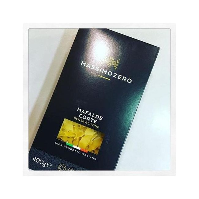 Massimo Zero Mafalde Corte pasta senza glutine 400 grammi Massimo Zero Mafalde Corte pasta senza glutine 400 grammi