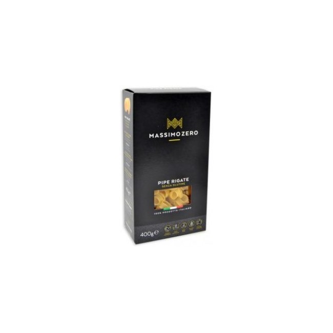 Massimo Zero pipe rigate pasta senza glutine 400 grammi Massimo Zero pipe rigate pasta senza glutine 400 grammi