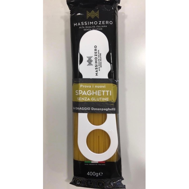 Massimo Zero Spaghetti Pasta Senza Glutine 400 grammi Massimo Zero Spaghetti Pasta Senza Glutine 400 grammi