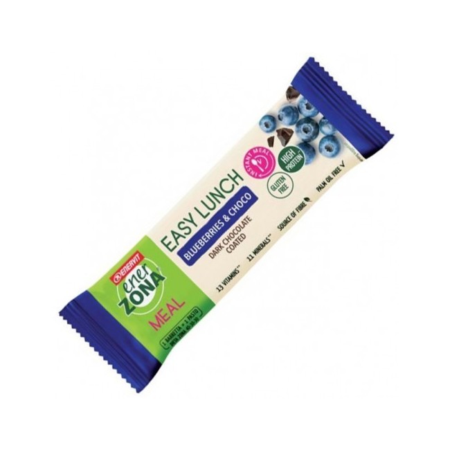 Enerzona easy lunch blueberry & choco barretta pasto sostitutivo 58 g