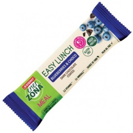 Enerzona easy lunch blueberry & choco barretta pasto sostitutivo 58 g
