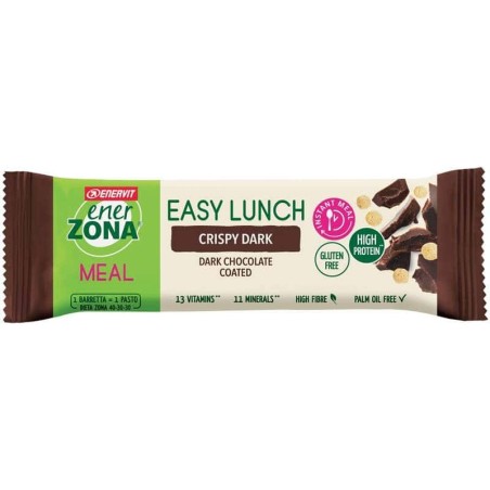 Enerzona easy lunch crispy dark pasto sostitutivo 58 g