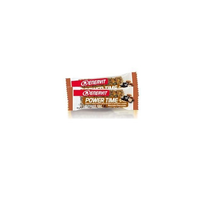 Enervit power time barretta senza glutine al cioccolato 1 pezzo Enervit power time barretta senza glutine al cioccolato 1 pezzo
