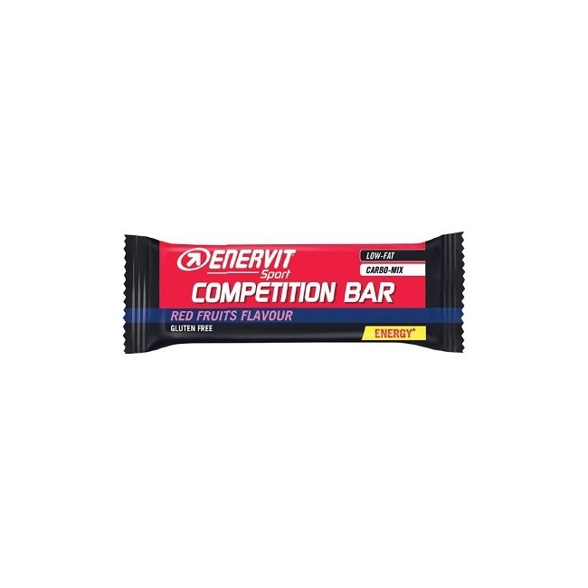 Enervit sport competition bar red fruits barretta per sportivi 30 g Enervit sport competition bar red fruits barretta per sportivi 30 g