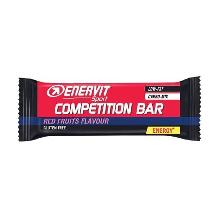 Enervit sport competition bar red fruits barretta per sportivi 30 g Enervit sport competition bar red fruits barretta per sportivi 30 g