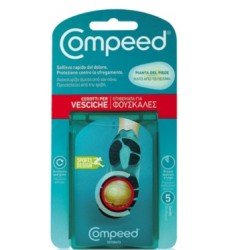 Compeed cerotti per vesciche pianta piede sport 5 pezzi