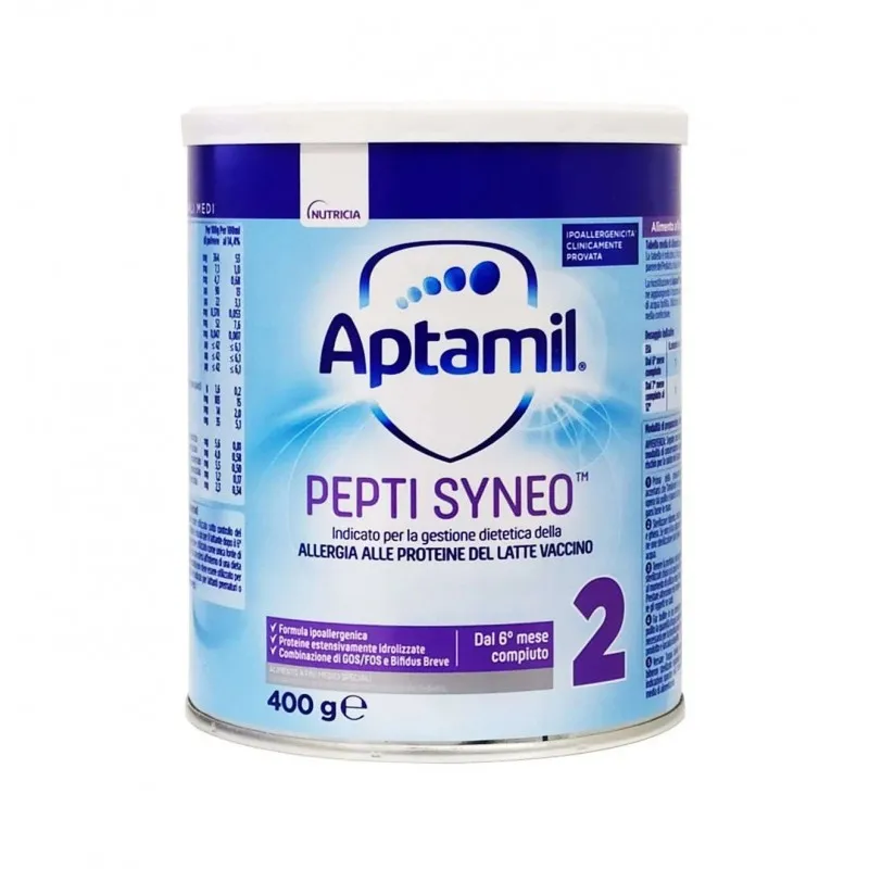 Aptamil pepti syneo 2 latte con proteine idrolizzate 400 g - Para-Farmacia  Bosciaclub