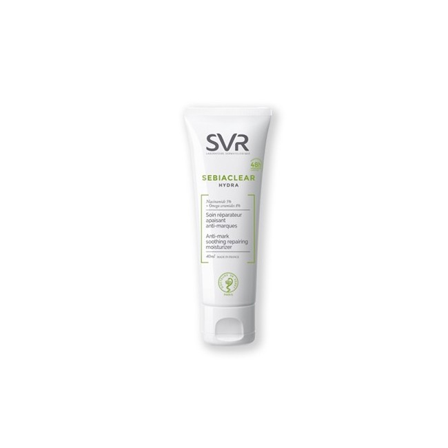SVR Sebiaclear hydra crema per pelle grassa a tendenza acneica 40 ml SVR Sebiaclear hydra crema per pelle grassa a tendenza acneica 40 ml