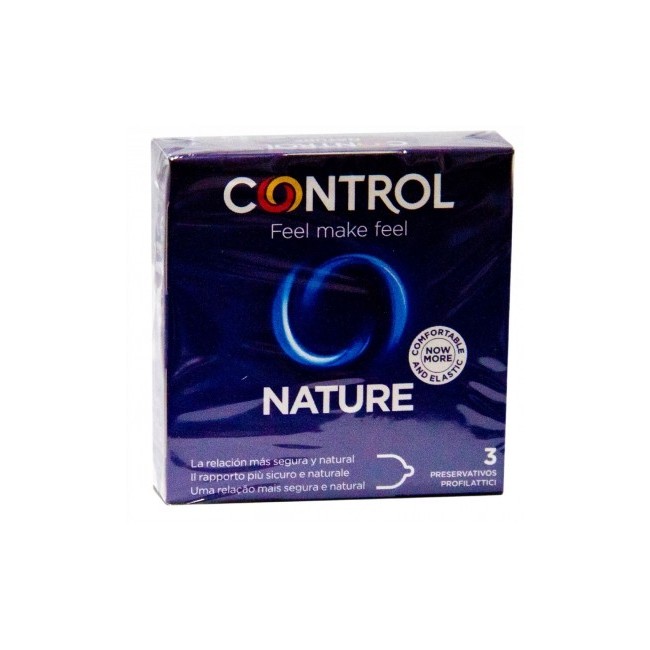 Control new nature profilattici 2,0  in lattice di gomma 12 pezzi