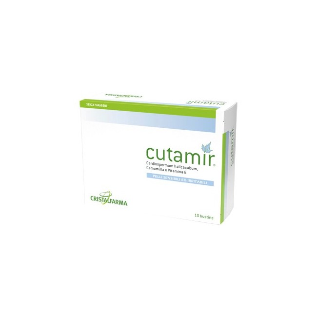 Cristalfarma Cutamir crema pelli arrossate 10 bustine da 5 ml