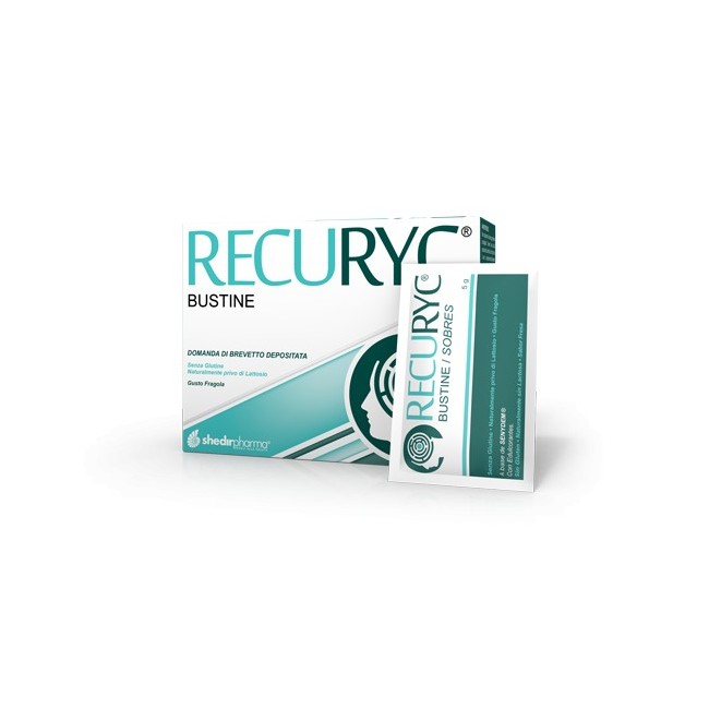Shedir pharma Recuryc polvere integratore alimentare 14 bustine