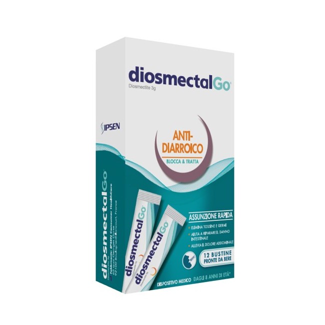 Ipsen Diosmectalgo 12 bustine trattamento della diarrea acut Ipsen Diosmectalgo 12 bustine trattamento della diarrea acut