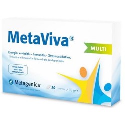 Metaviva multi 30 compresse integratore di vitamine e mineral
