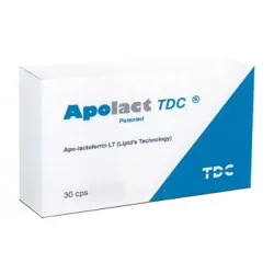 Apolact tdc 30 capsule integratore alimentare per carenza lattoferrina