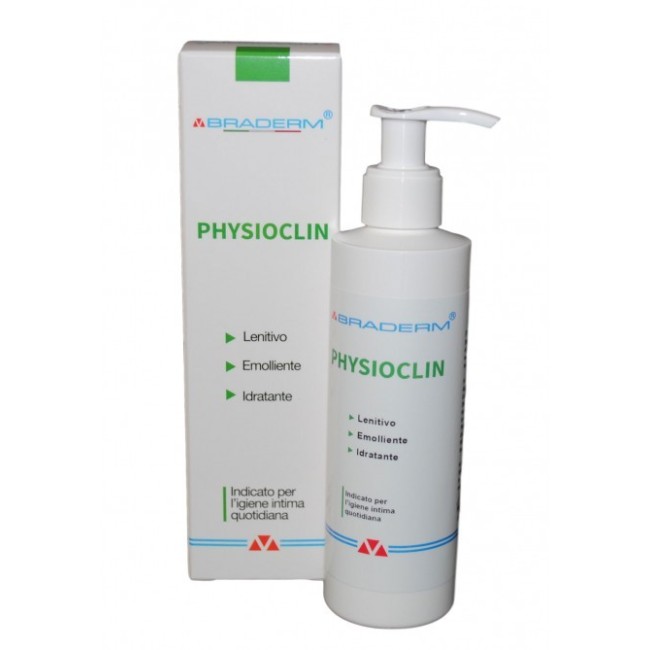 Braderm Physioclin detergente intimo con olio di oliva 200 ml Braderm Physioclin detergente intimo con olio di oliva 200 ml