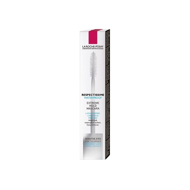 La Roche Posay Toleriane mascara waterproof noir colore ner La Roche Posay Toleriane mascara waterproof noir colore ner