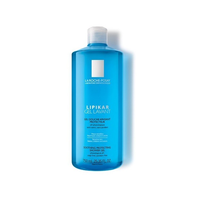 La Roche Posay lipikar gel doccia lavante lenitivo e protettivo 750 ml