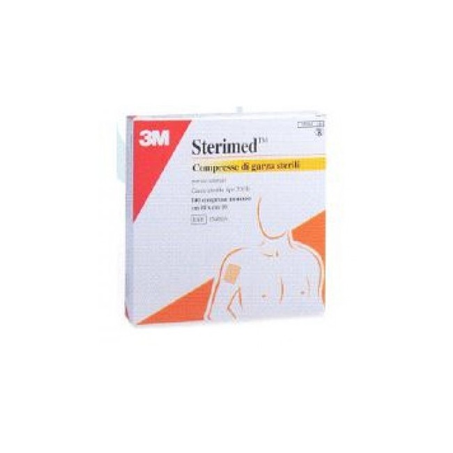 Garza compressa nexcare sterimed in cotone 20 fili 36x40 cm 12 pezzi Garza compressa nexcare sterimed in cotone 20 fili 36x40 cm 12 pezzi