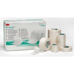 3M Durapore Cerotto in rocchetto ipoallergenico 2,5 x 500 cm