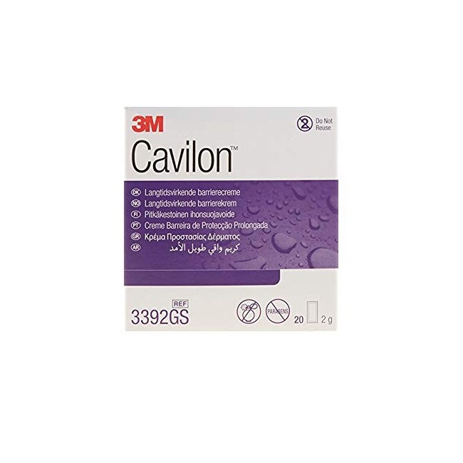 3M Italia Cavilon crema barriera incontinenza 20 bustine 2g 3M Italia Cavilon crema barriera incontinenza 20 bustine 2g