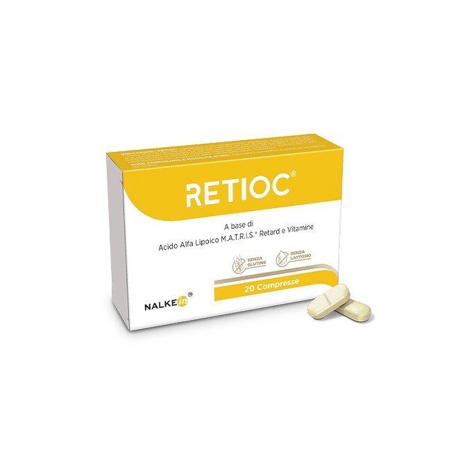 Nalkein farma Retioc 20 compresse integratore alimentare Nalkein farma Retioc 20 compresse integratore alimentare