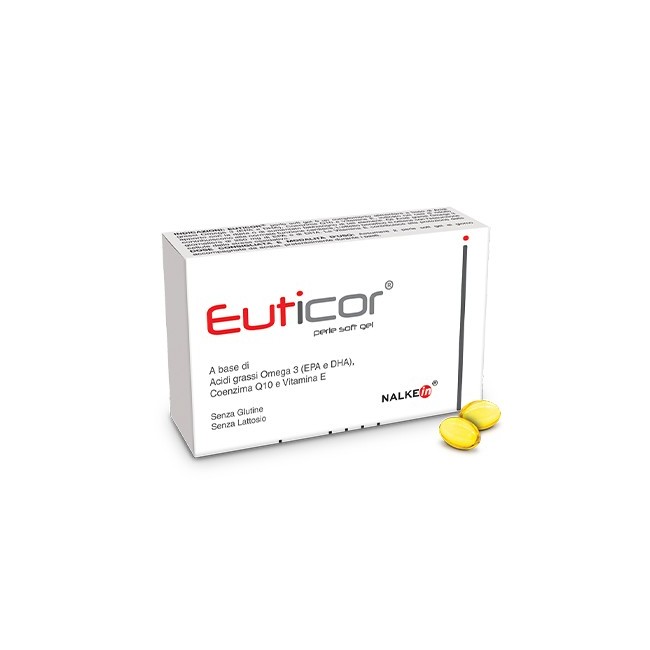 Euticor 30 perle softgel integratore alimentare di omega 3 Euticor 30 perle softgel integratore alimentare di omega 3