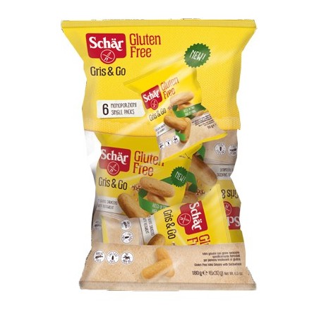 Schar gris & go mini grissini senza glutine 180 g Schar gris & go mini grissini senza glutine 180 g