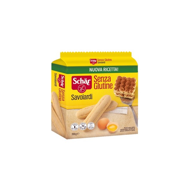 Schar biscotto savoiardi alimento senza glutine 150 g Schar biscotto savoiardi alimento senza glutine 150 g