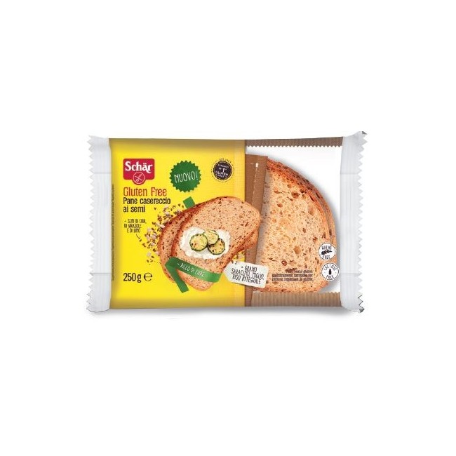 Schar pane casereccio ai semi 250 g alimento senza glutine Schar pane casereccio ai semi 250 g alimento senza glutine