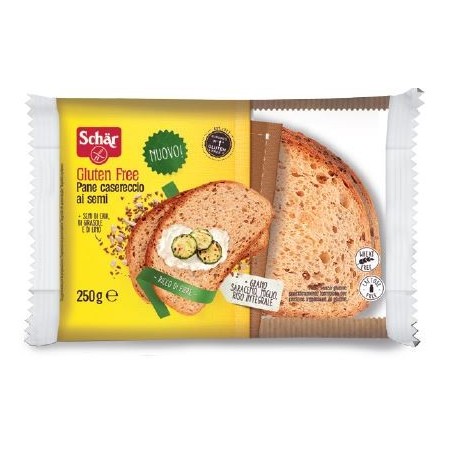 Schar pane casereccio ai semi 250 g alimento senza glutine