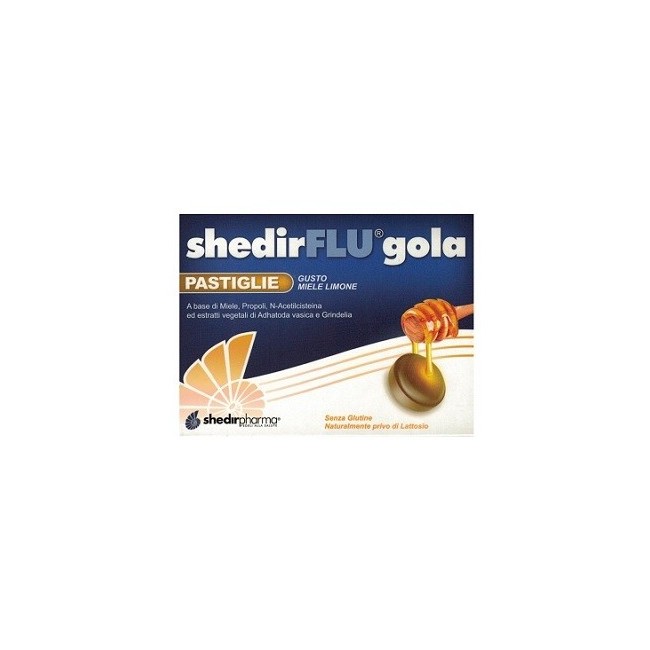Shedir farma Shedirflu gola miele e limone Shedir farma Shedirflu gola miele e limone